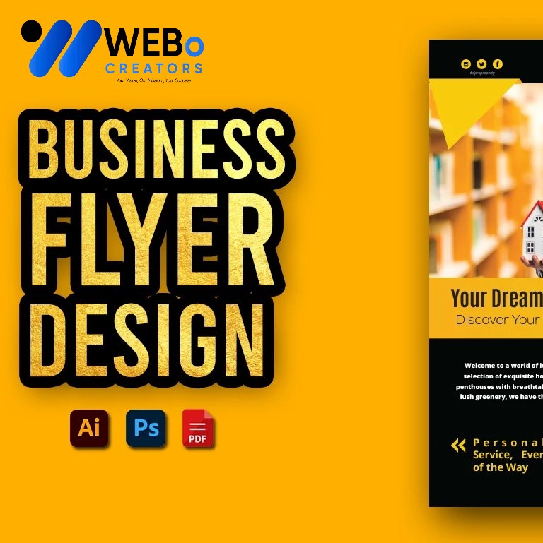 Creative Flyer Design for Moving Company in Edinburgh, UK | Flyer for Removals Services