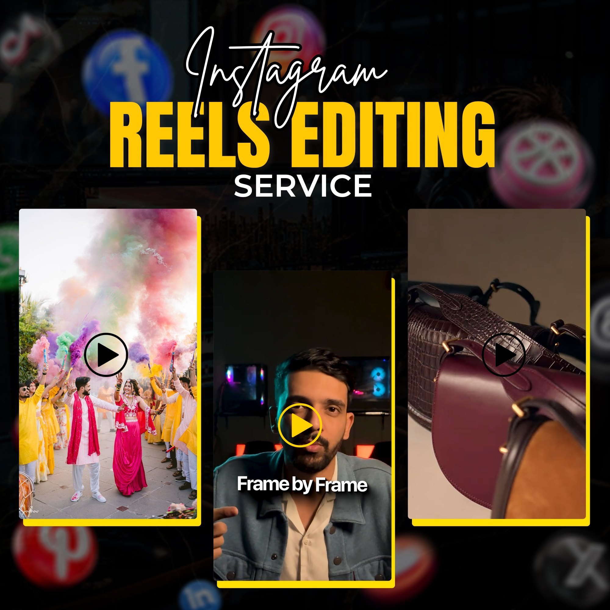 Reels and Shorts Management Services in Edinburgh, UK for Instagram and YouTube
