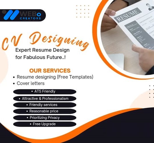 Resume and CV Design Services | Modern curriculum vitae in Edinburgh, UK