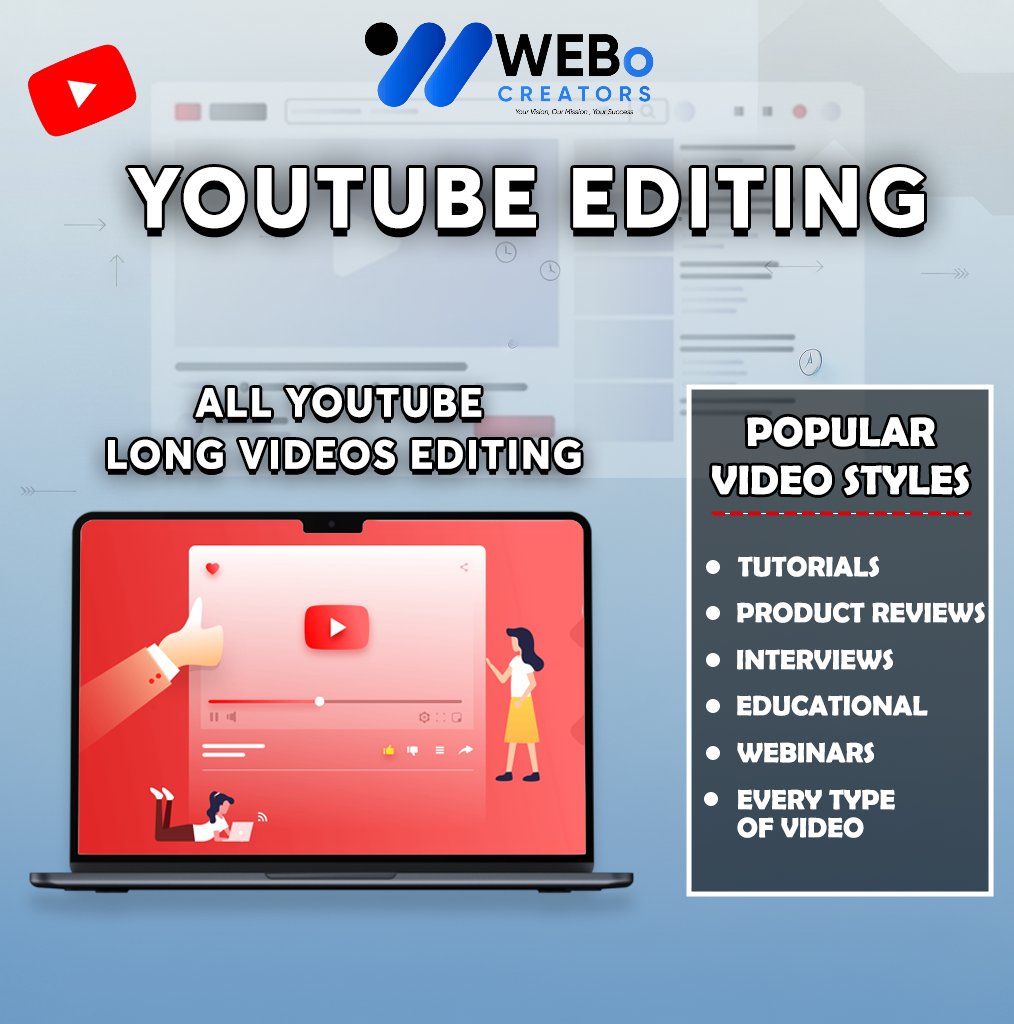 YouTube Video Editing Services at Affordable Cost - Hire Experienced YouTube Video Editors in Edinburgh, UK